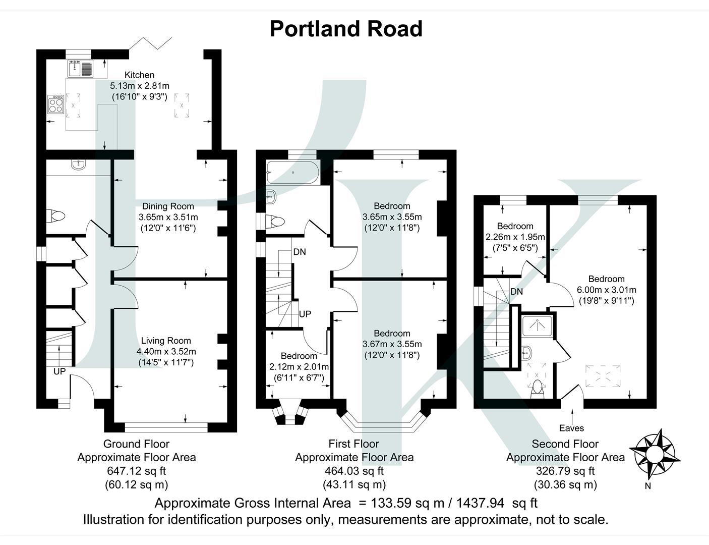 340, Portland Road, Hove floorplan