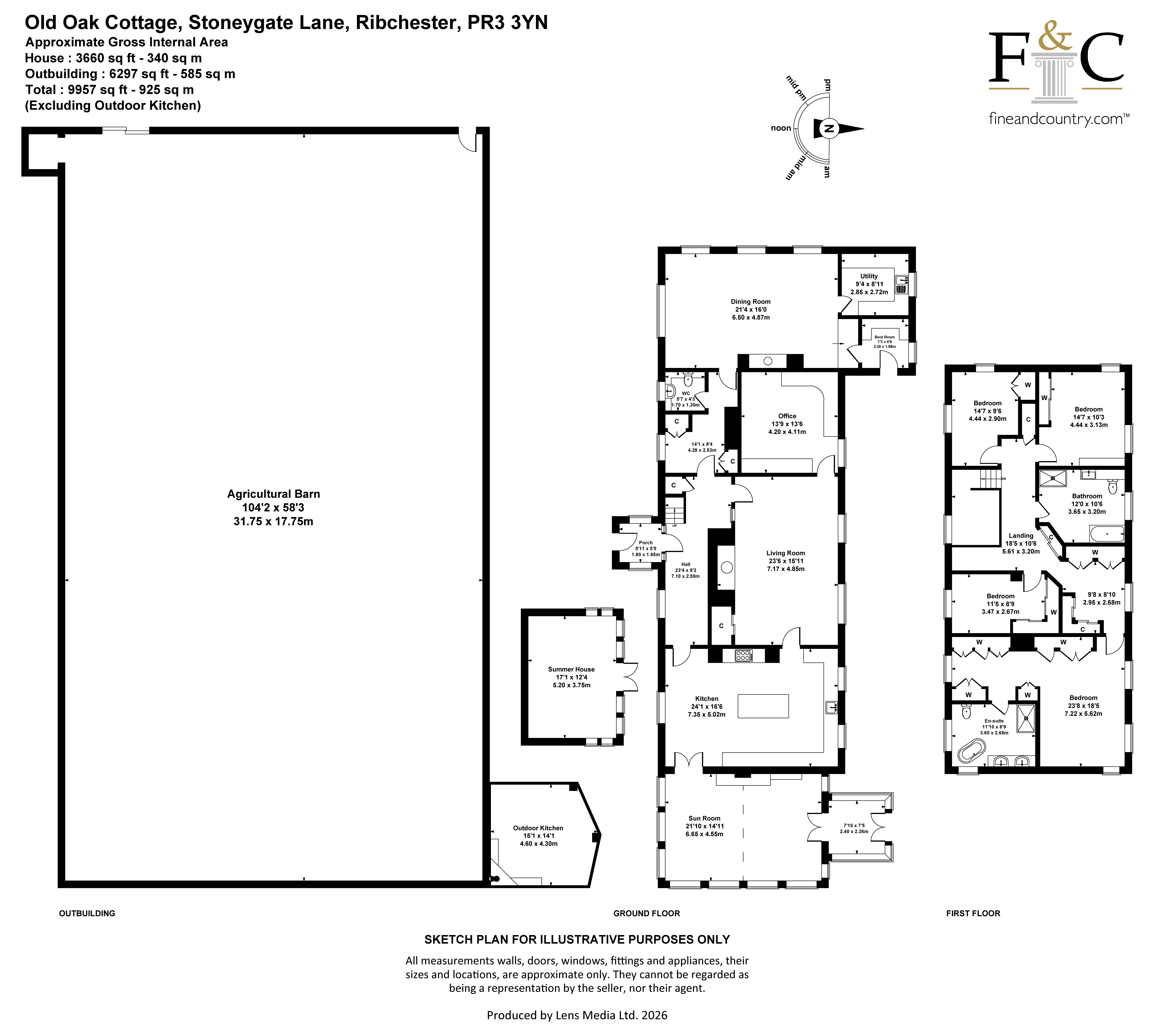 Old Oak Cottage,, Stoneygate Lane, Ribchester floorplan