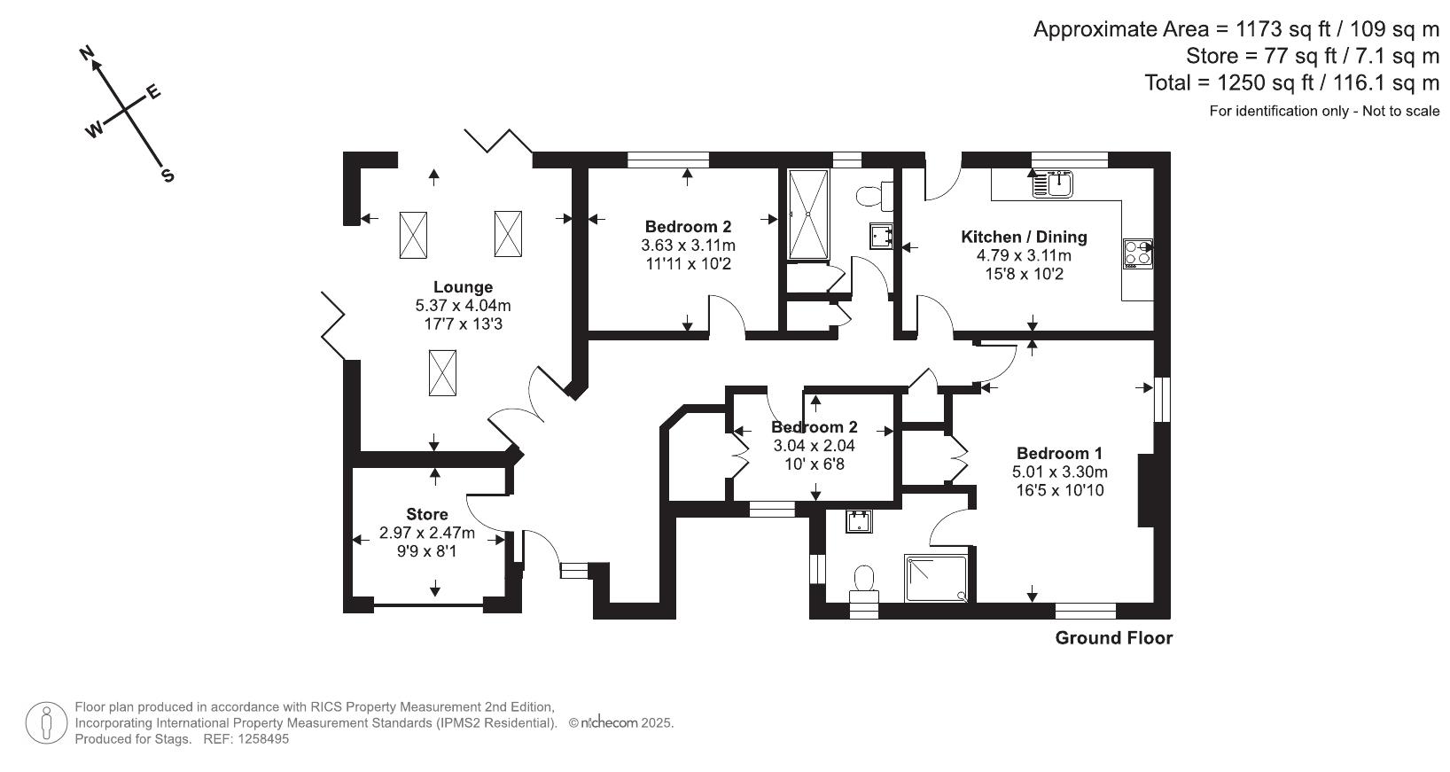 20, Brit View Road, Bridport floorplan