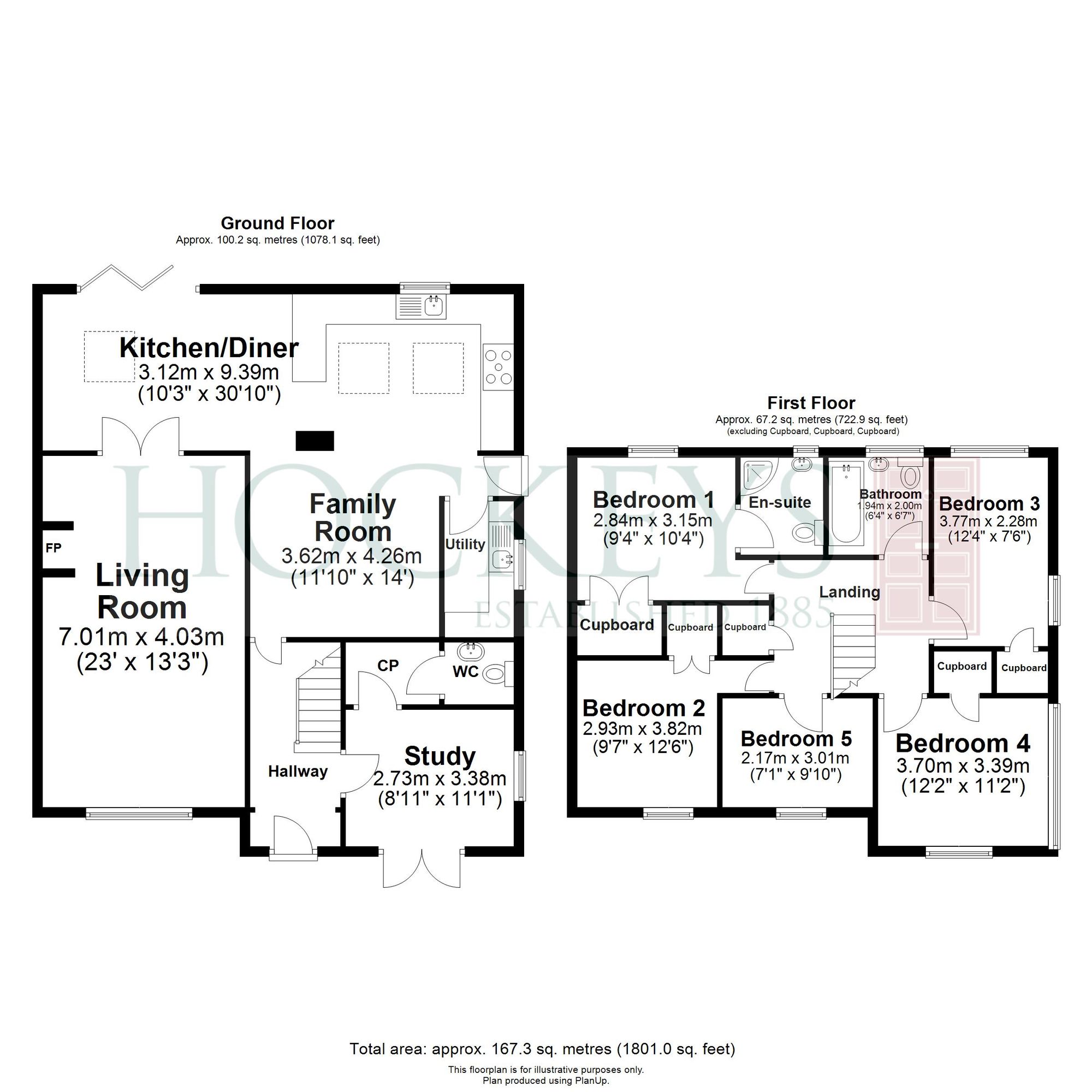 1 Home Farm Cottage High Street, Cambridge floorplan