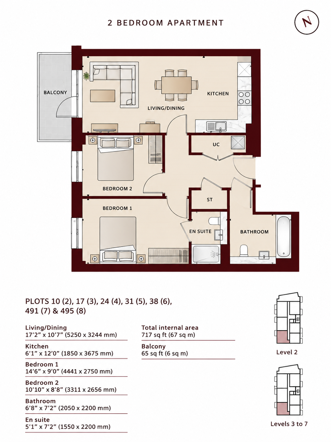 133 Arusha Court, 49, Farine Avenue, Greater London floorplan