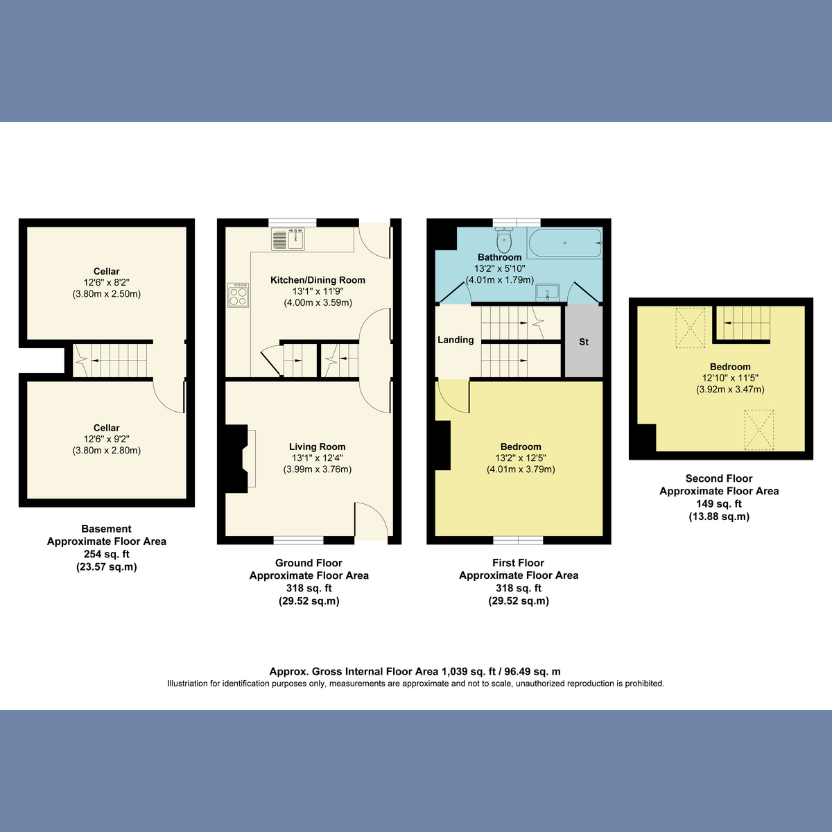 53, Albion Street, Otley floorplan