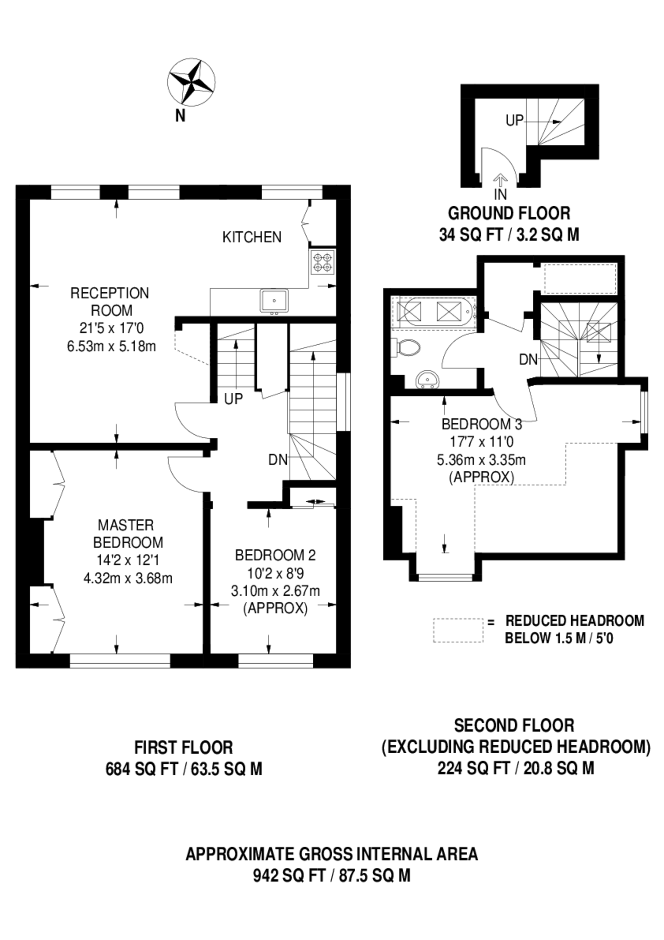 Lambert Road, Brixton Hill floorplan