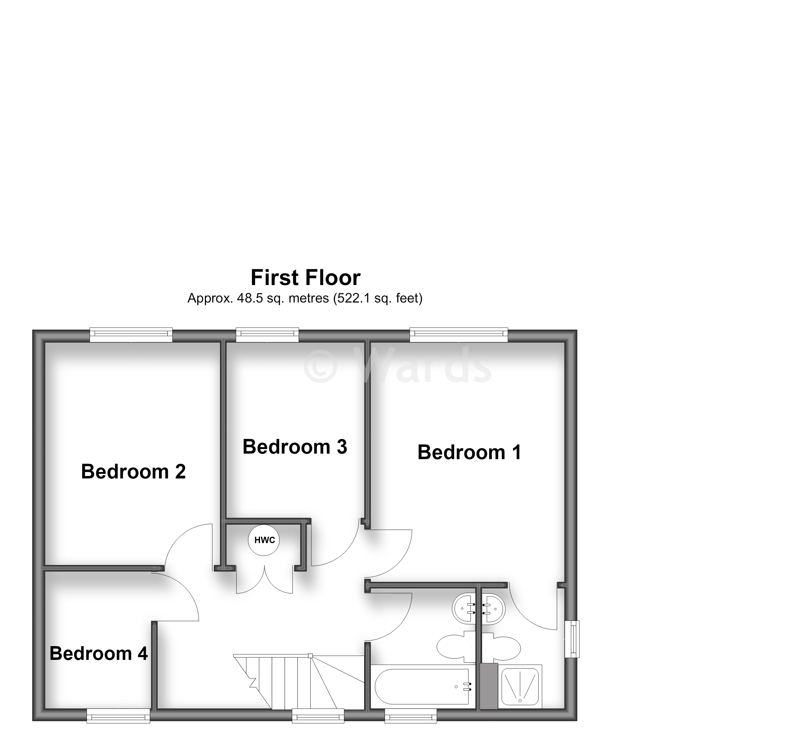 11, The Covert, Chatham floorplan