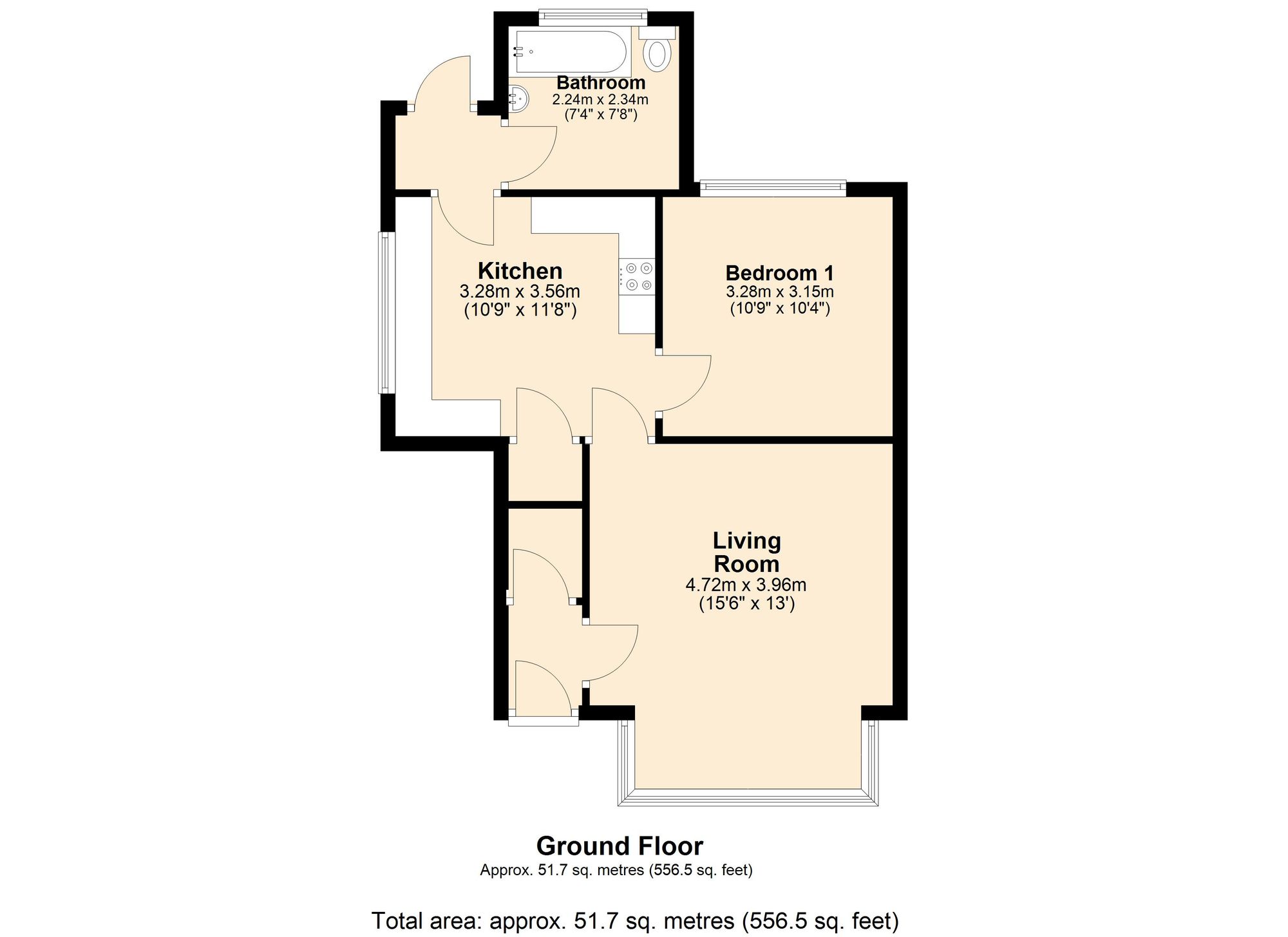 138 Haywood Road, Accrington floorplan