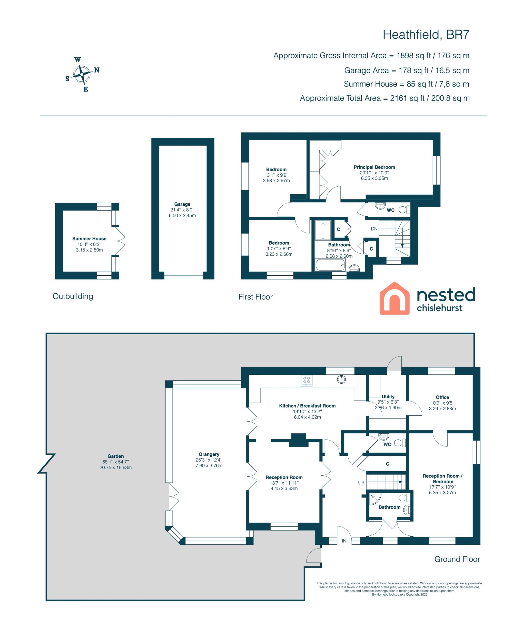 14 Heathfield, Chislehurst floorplan