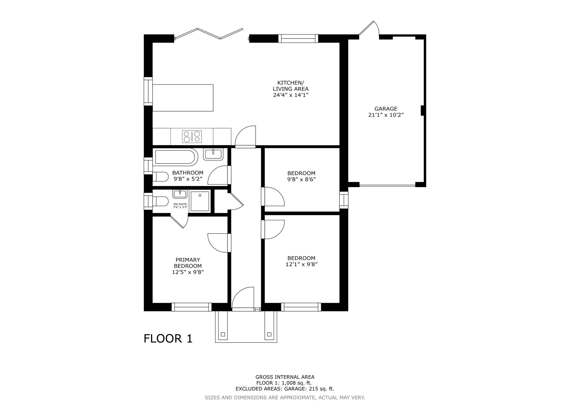 2 Celine Close, Ipswich floorplan
