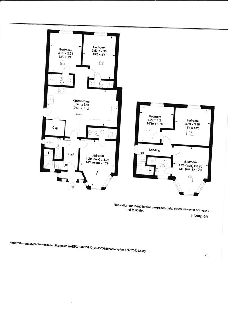 1, 31, Hill Crescent, Surbiton floorplan