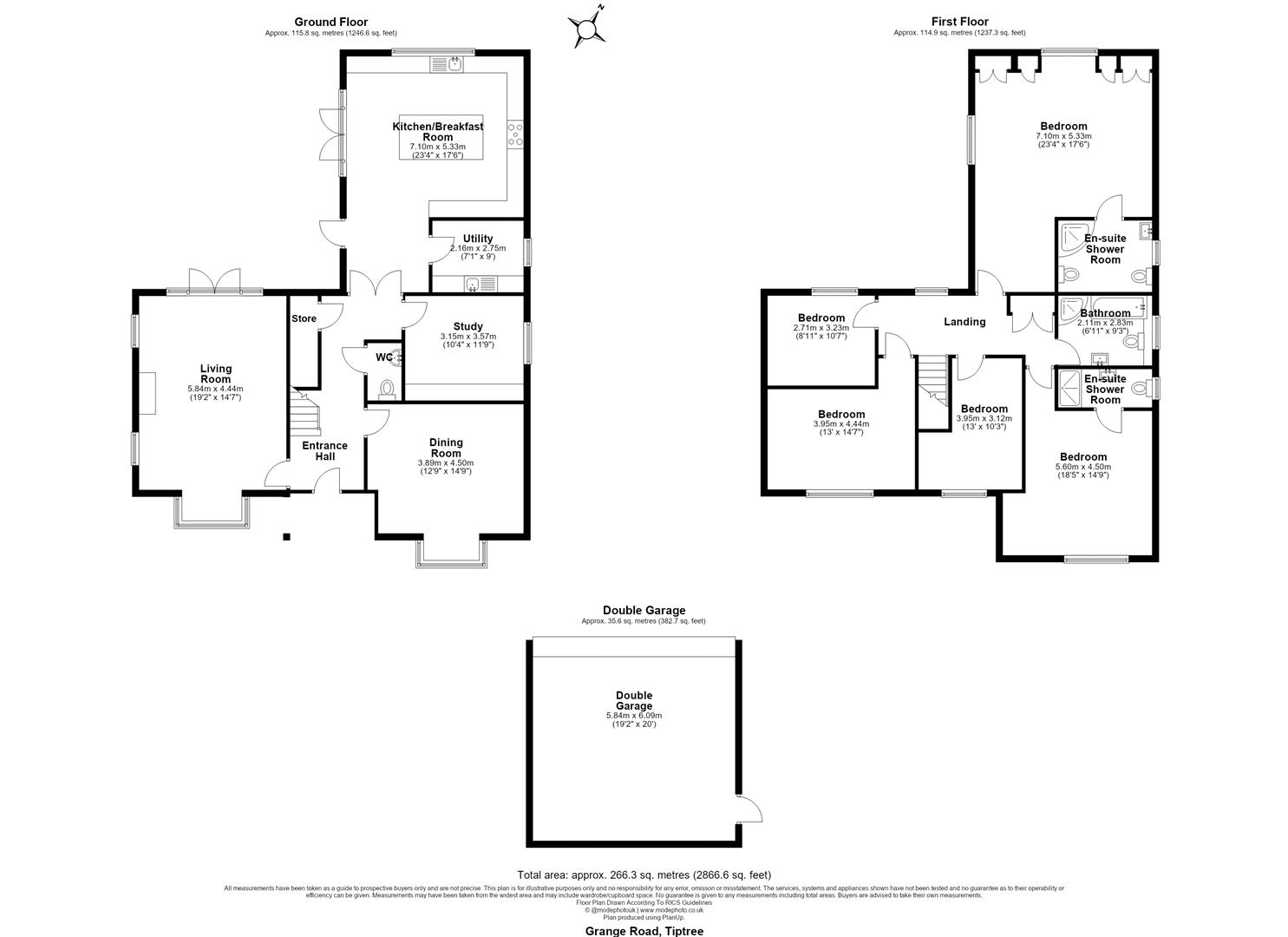 Grange Road, Colchester floorplan