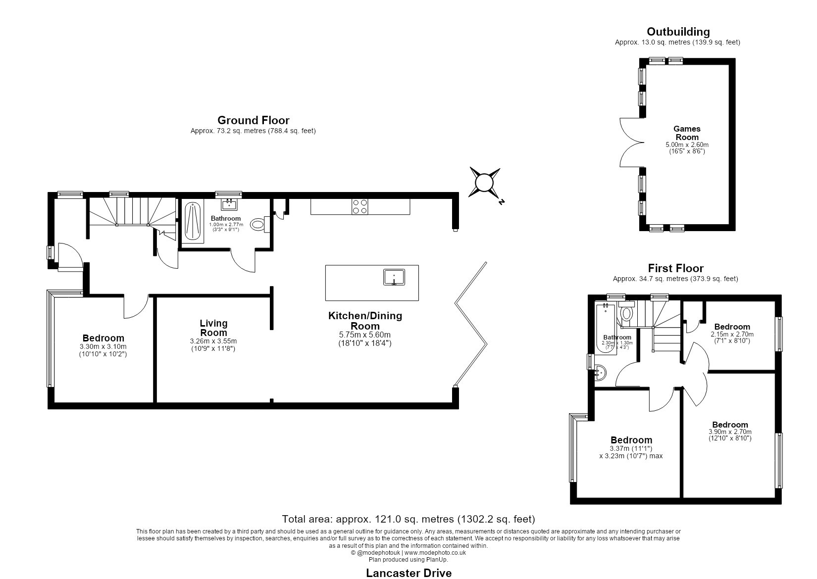 Lancaster Drive, Hornchurch floorplan