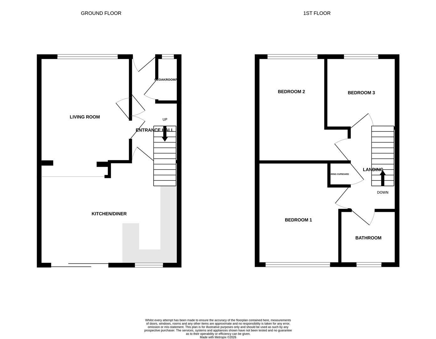 87, Seabourne Road, Bexhill-On-Sea floorplan