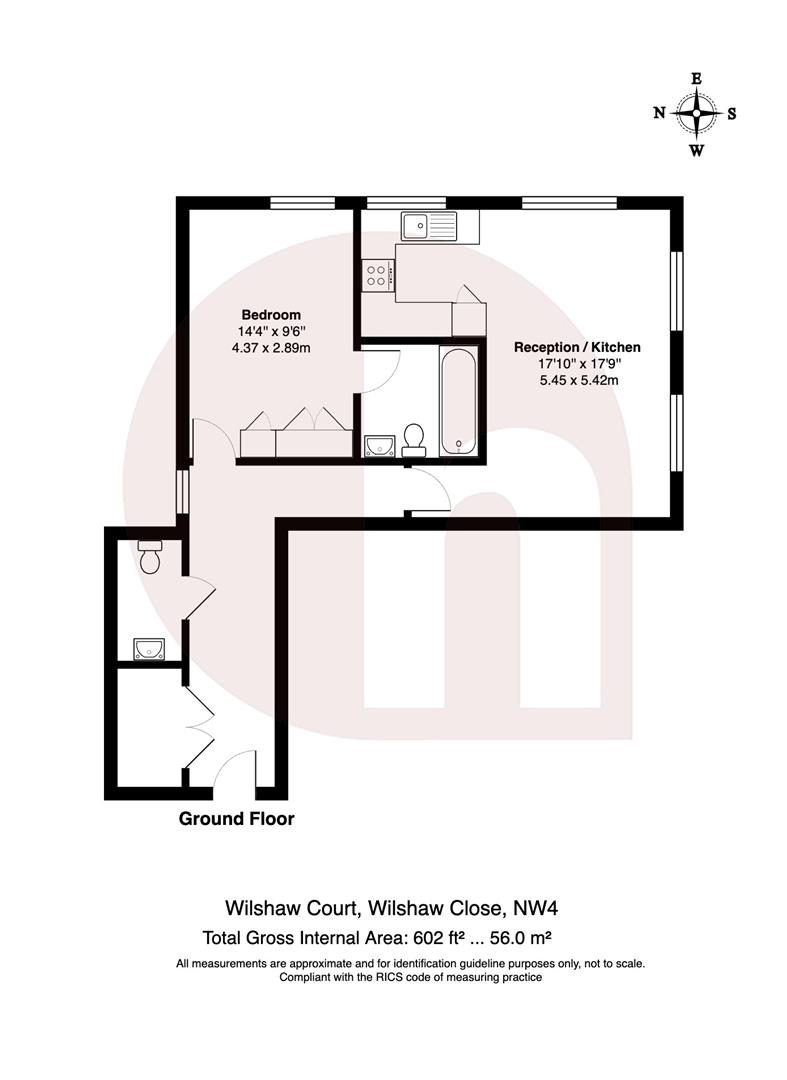 Flat 2, Wilshaw Court, Wilshaw Close, London floorplan