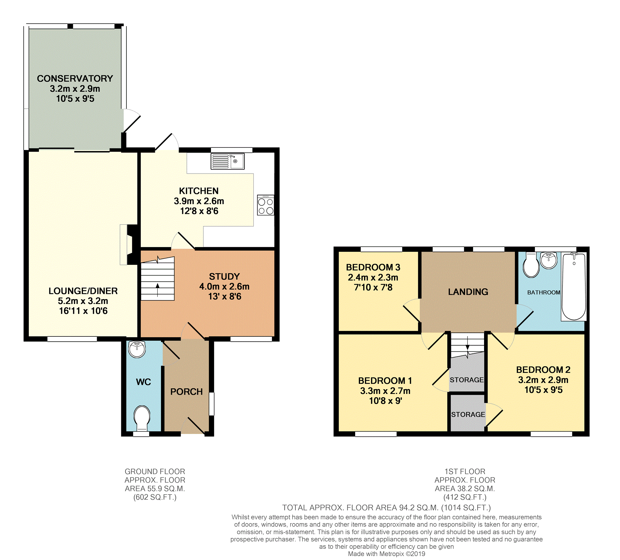 3 Bedrooms Terraced house for sale in Jeffcut Road, Chelmsford CM2