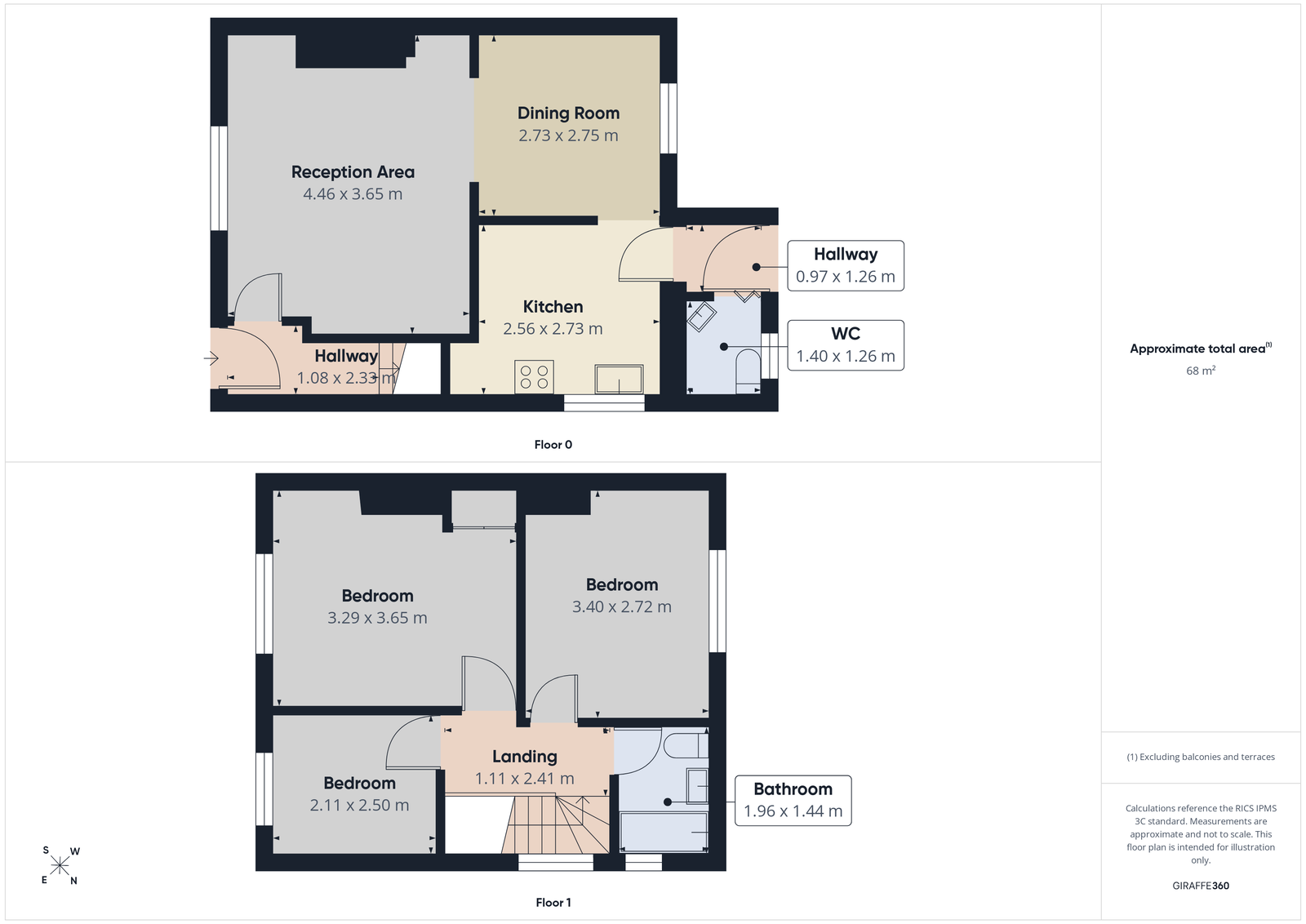 5, Vauxhall Terrace, Newport floorplan