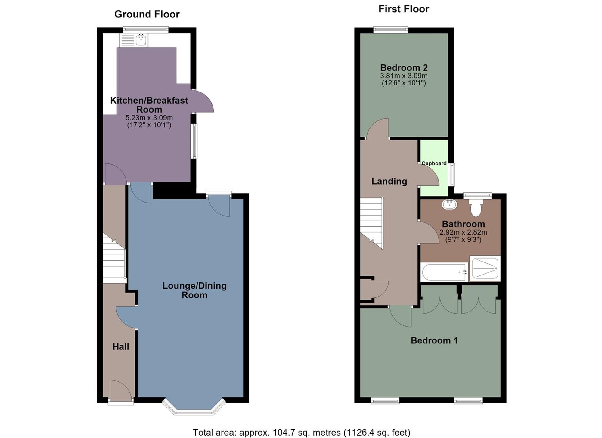 79 Manor Road, Swansea floorplan