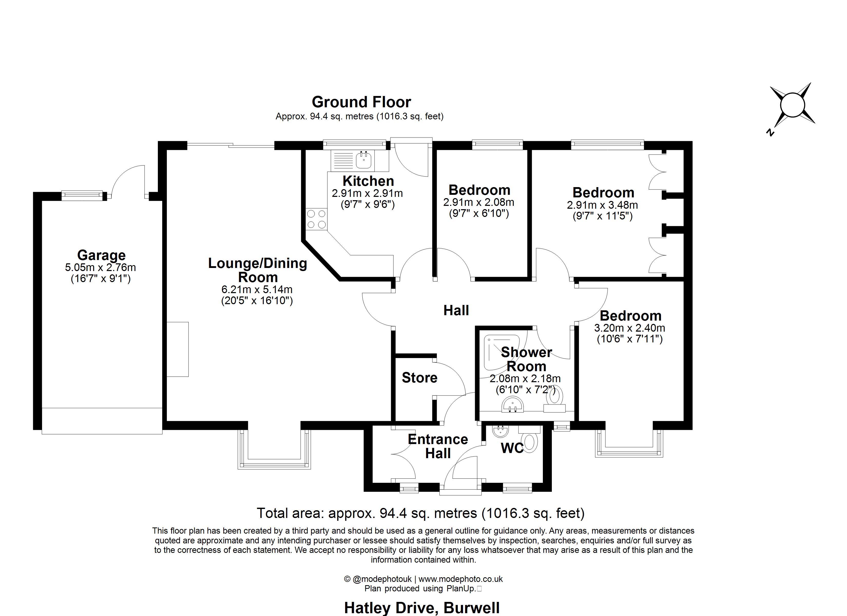29, Hatley Drive, Cambridge floorplan
