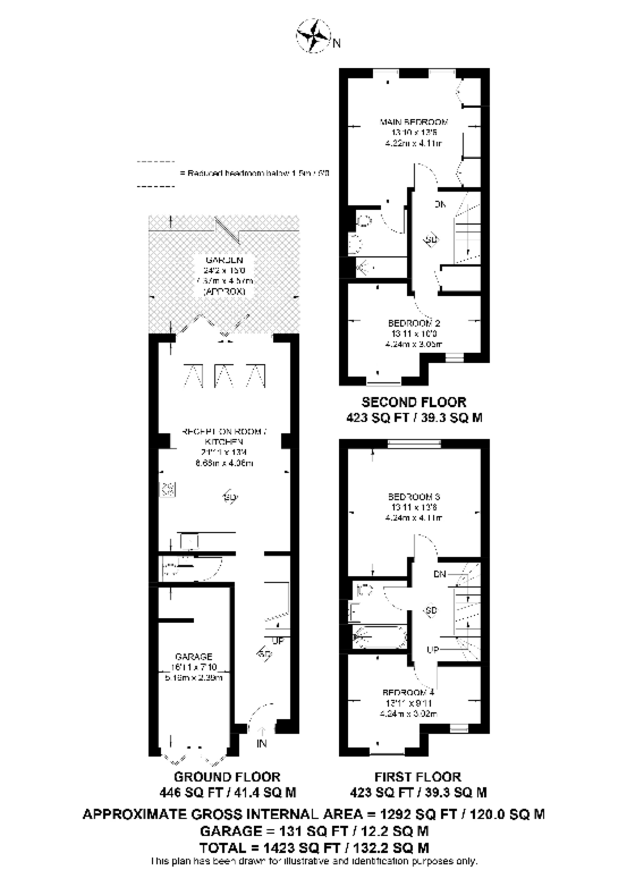 Ruston Road, Woolwich floorplan