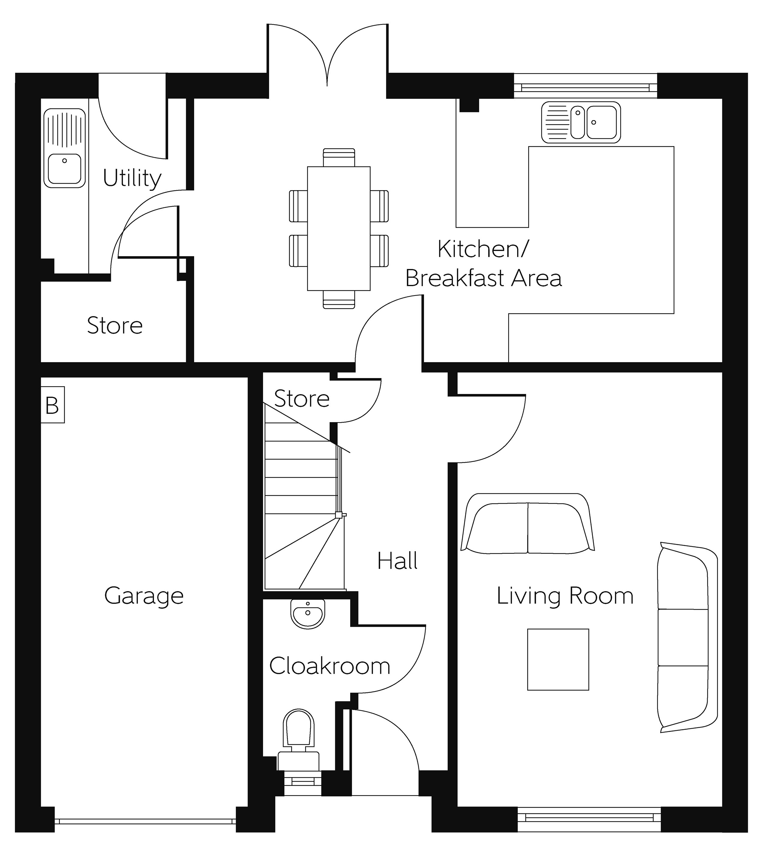 4 Bedrooms Detached house for sale in Off Boghall Road, Carluke ML8