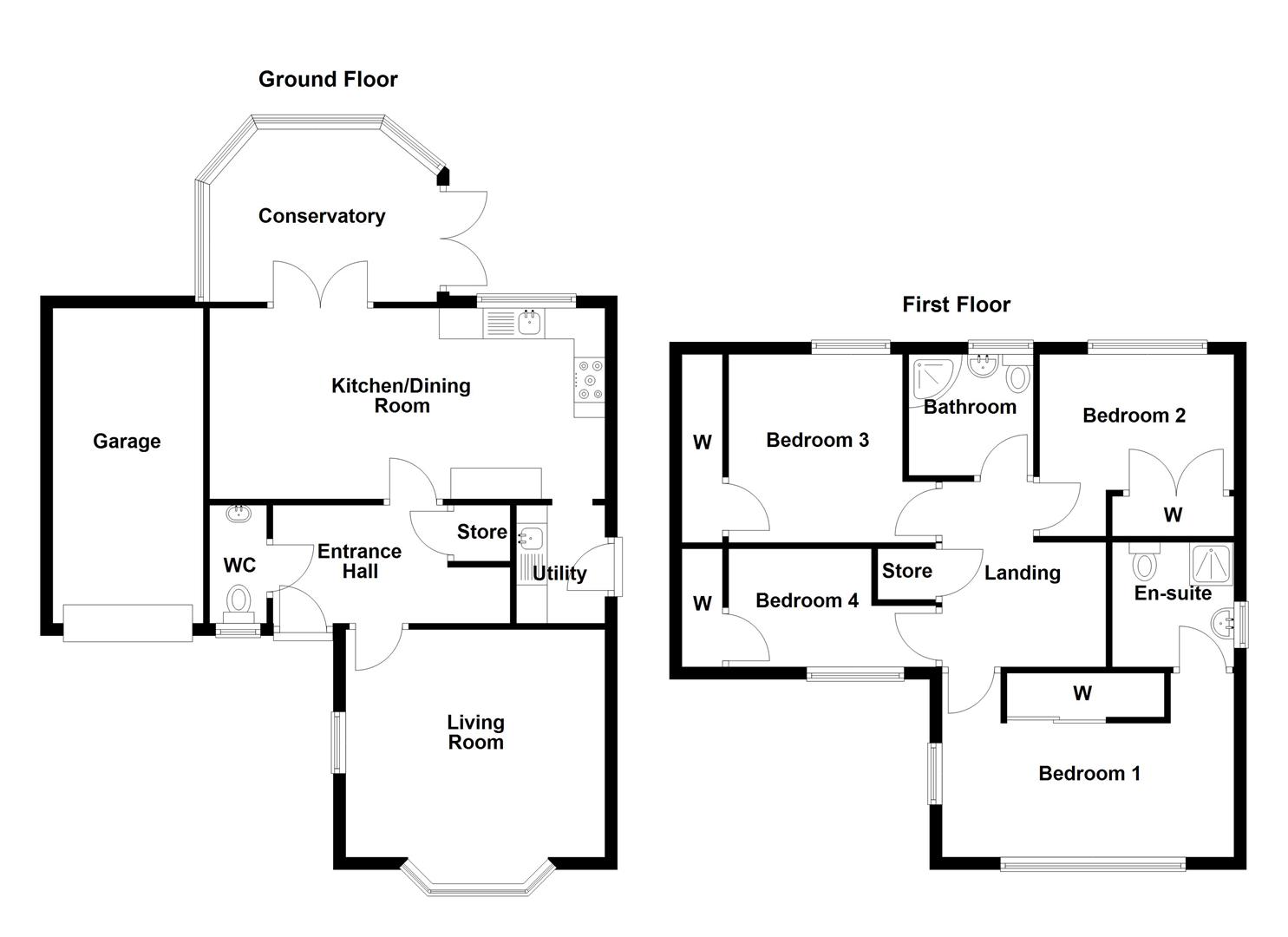 18, Winghay Road, Kidsgrove floorplan