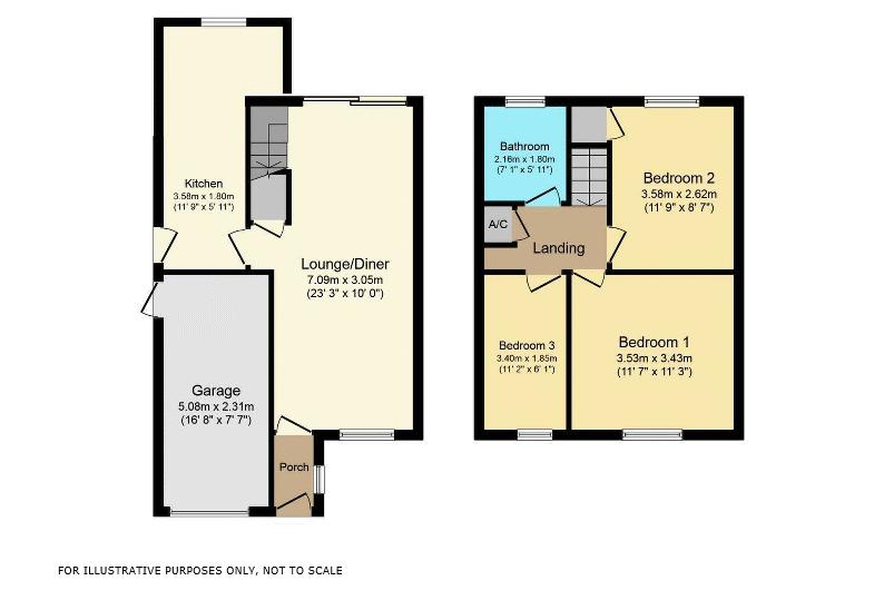 14, Portland Place, Cannock floorplan