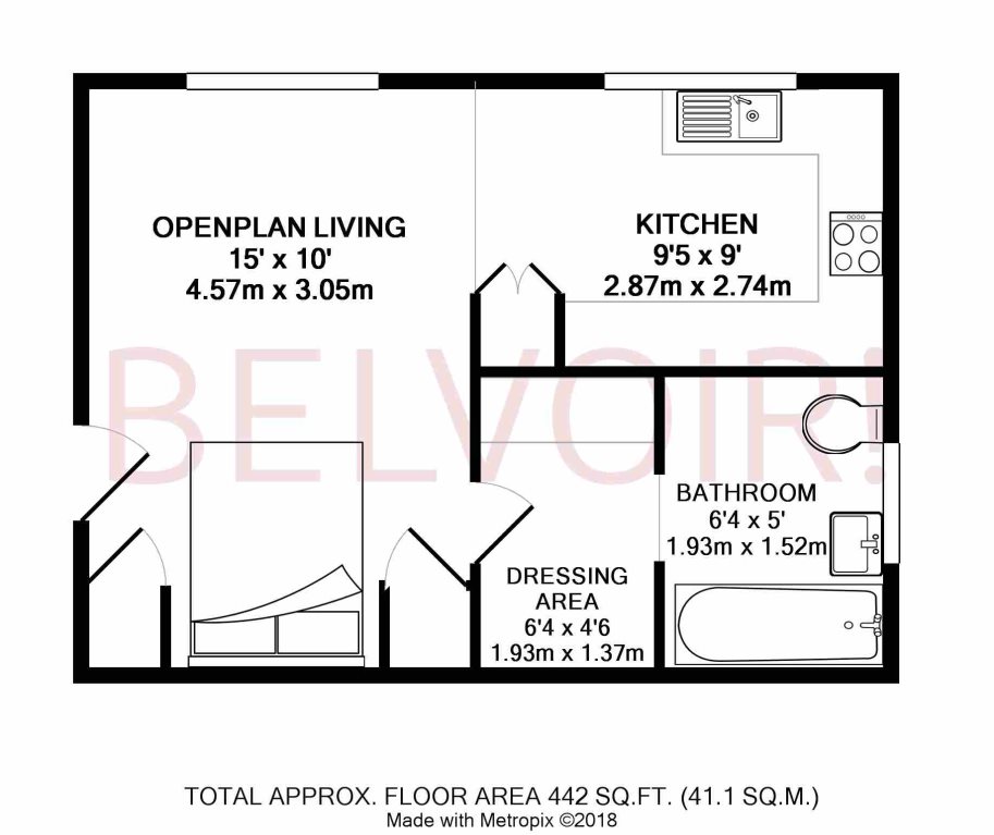 0 Bedrooms Studio to rent in Flaxfield Court, Basingstoke RG21