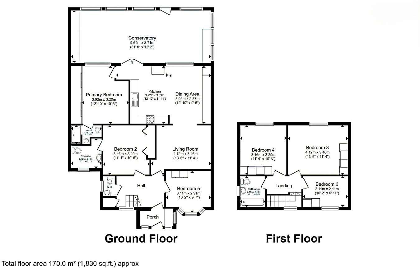 127, Thornton Avenue, West Drayton floorplan