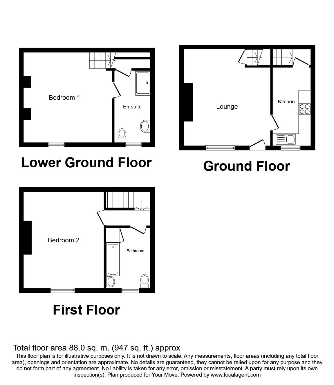 2 Bedrooms Terraced house for sale in Wood View, Churwell, Morley, Leeds LS27