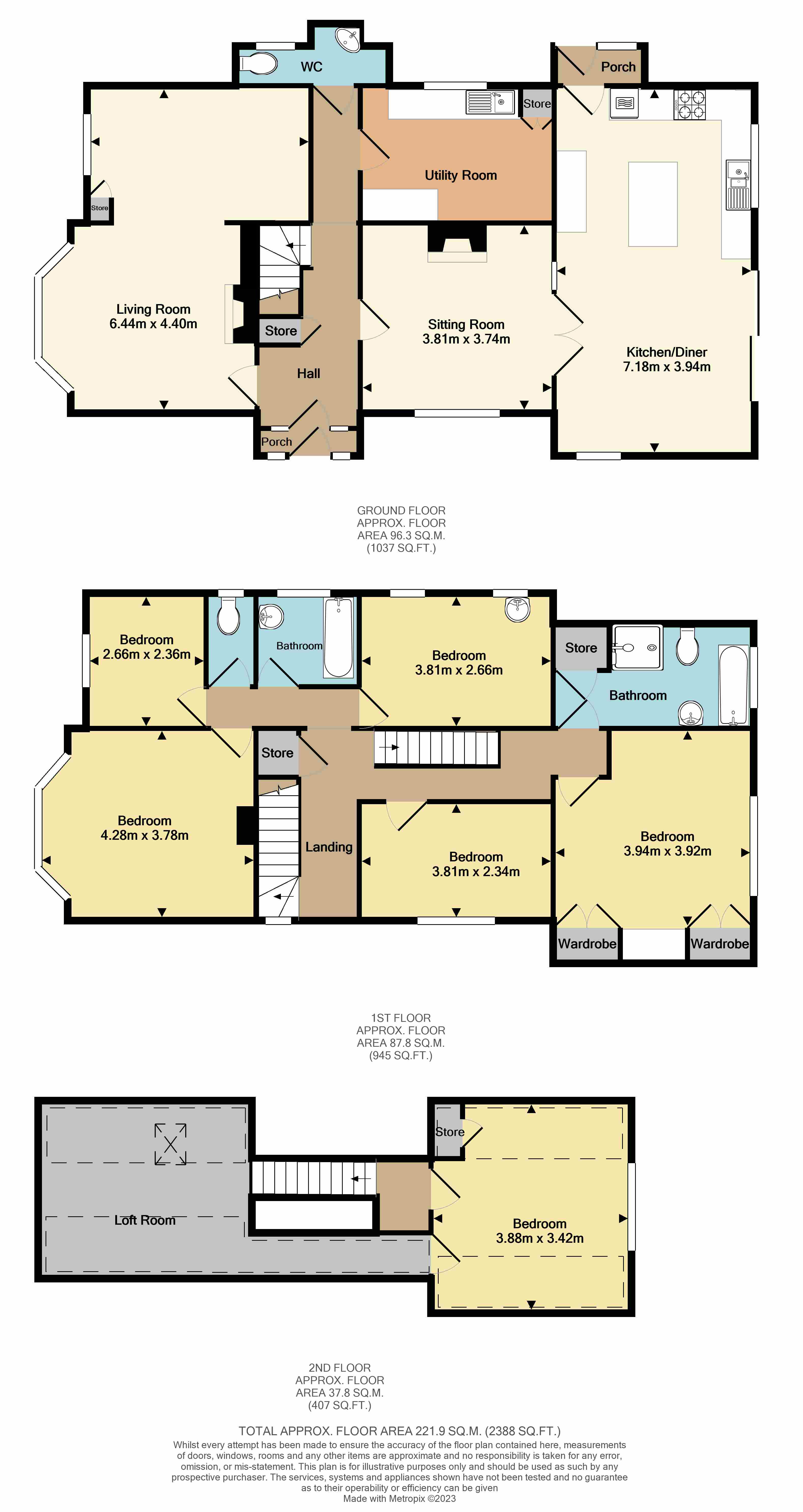 2, Barton Road, Canterbury floorplan