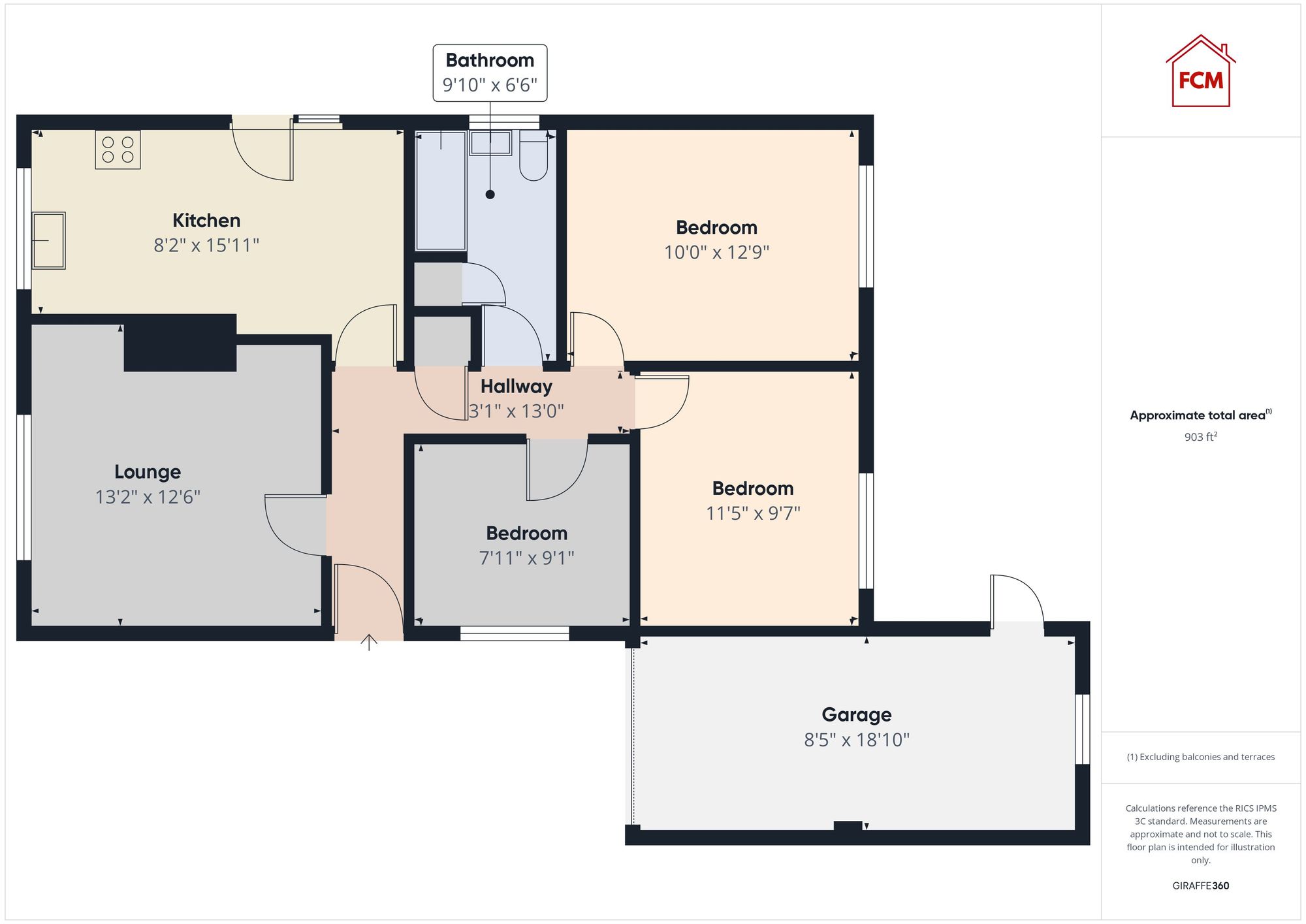 28 Meadowfield, Seascale floorplan