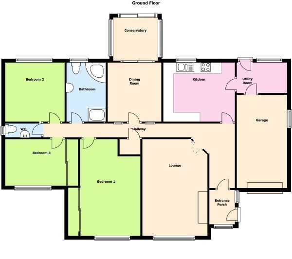 3 Bedrooms Bungalow for sale in Nursery Close, Baildon, Shipley BD17