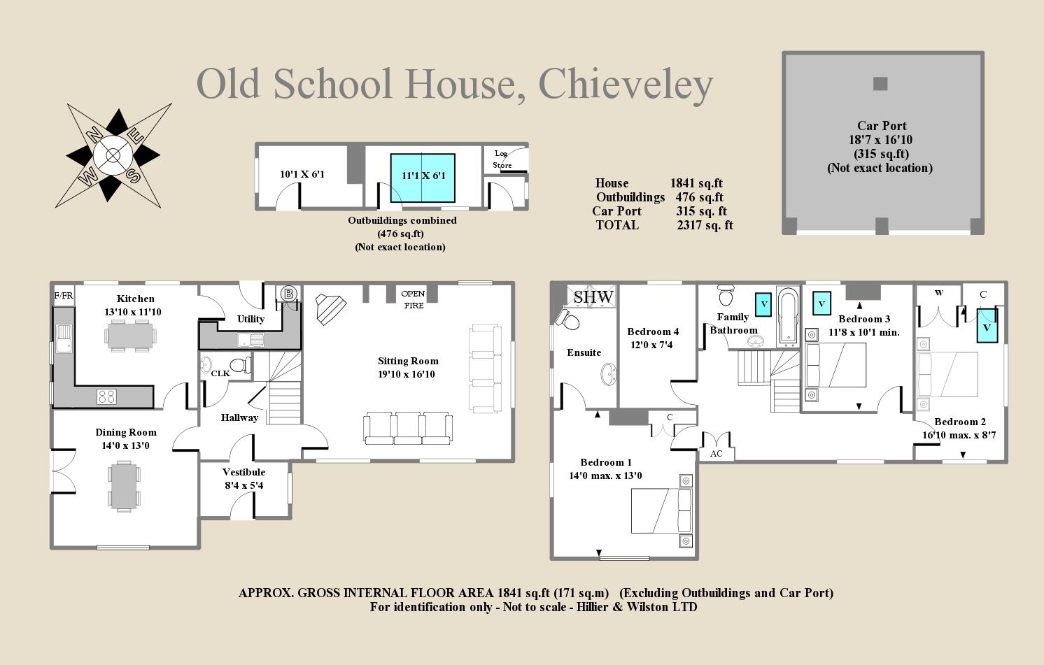 Old School House, High Street, Newbury floorplan