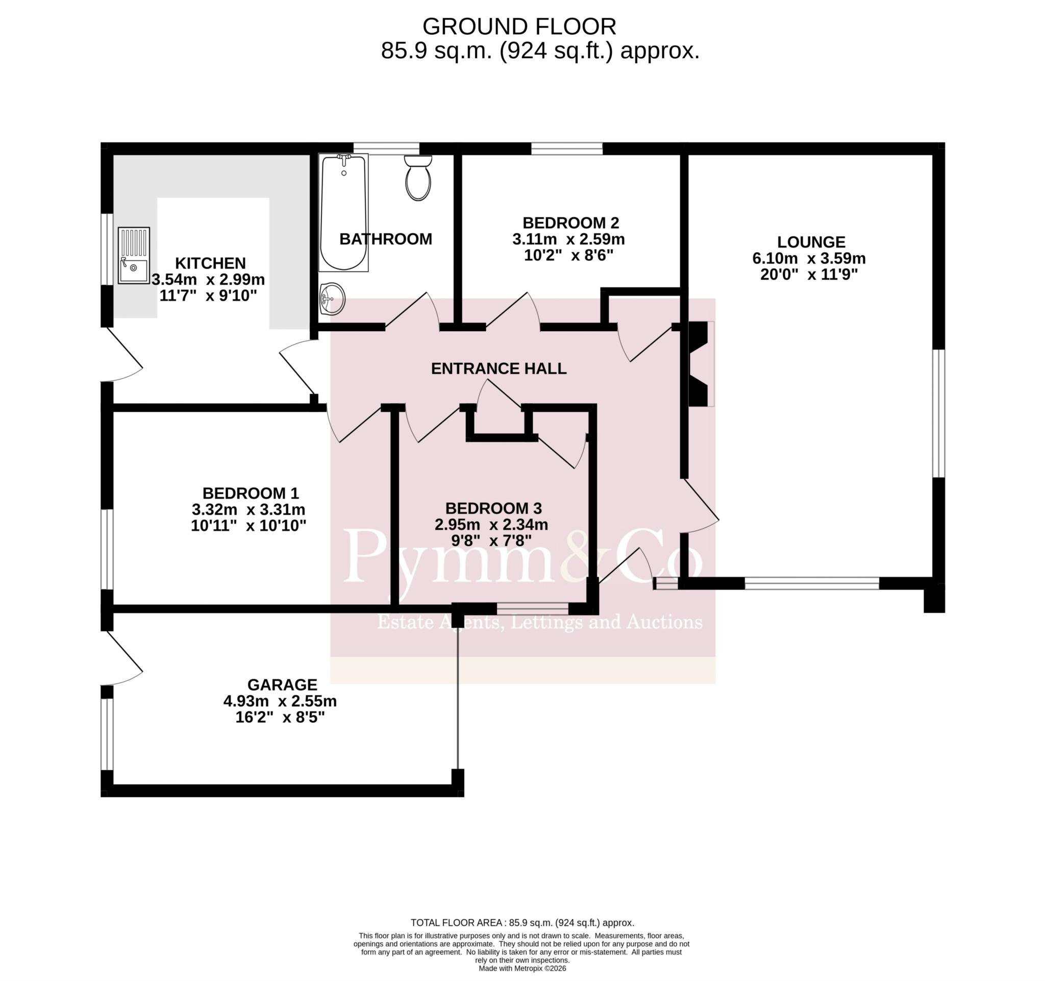 38, Elvina Road, Norwich floorplan