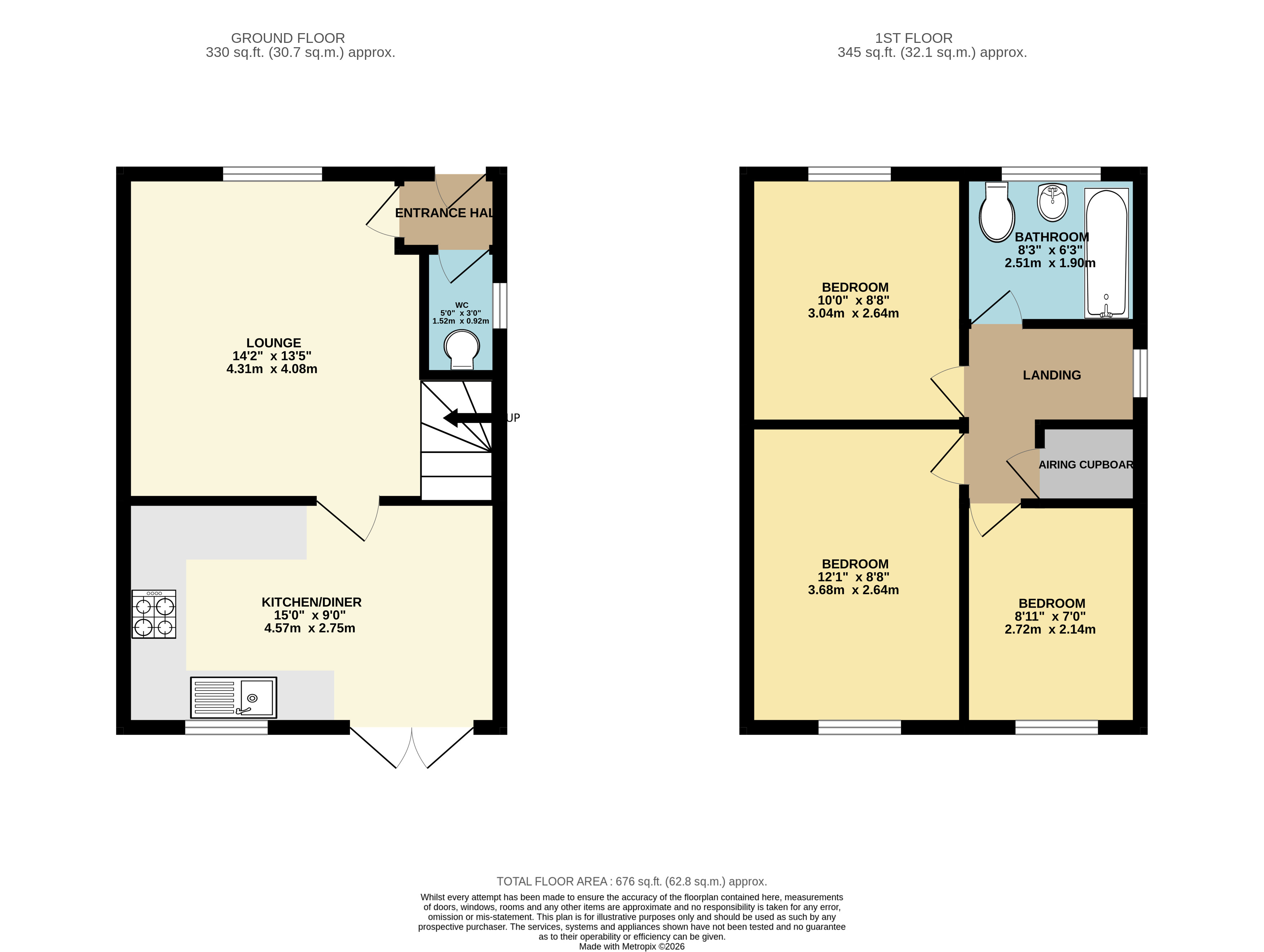15, Bishops Gate, Lincoln floorplan
