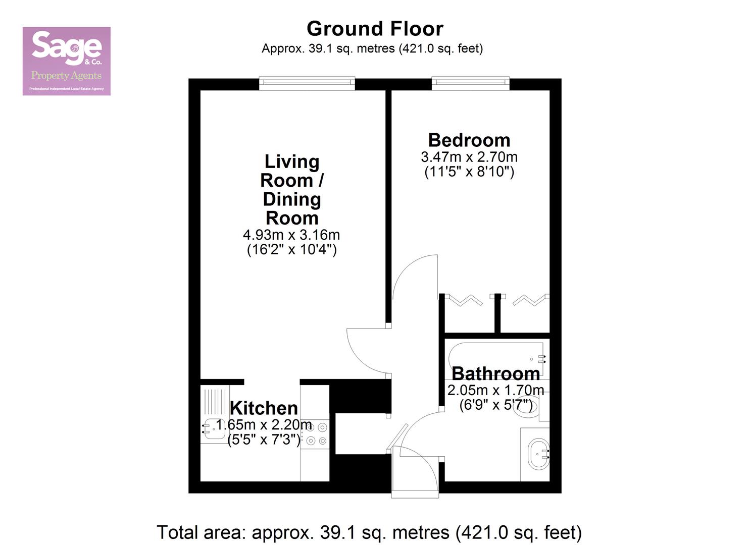45, Home Valley House Bryngwyn Road, Newport floorplan