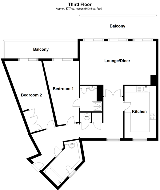 2 Bedrooms Flat for sale in Connington Crescent, London E4