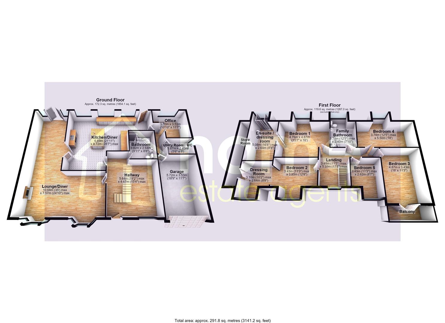 101, Mottram Old Road, Stalybridge floorplan