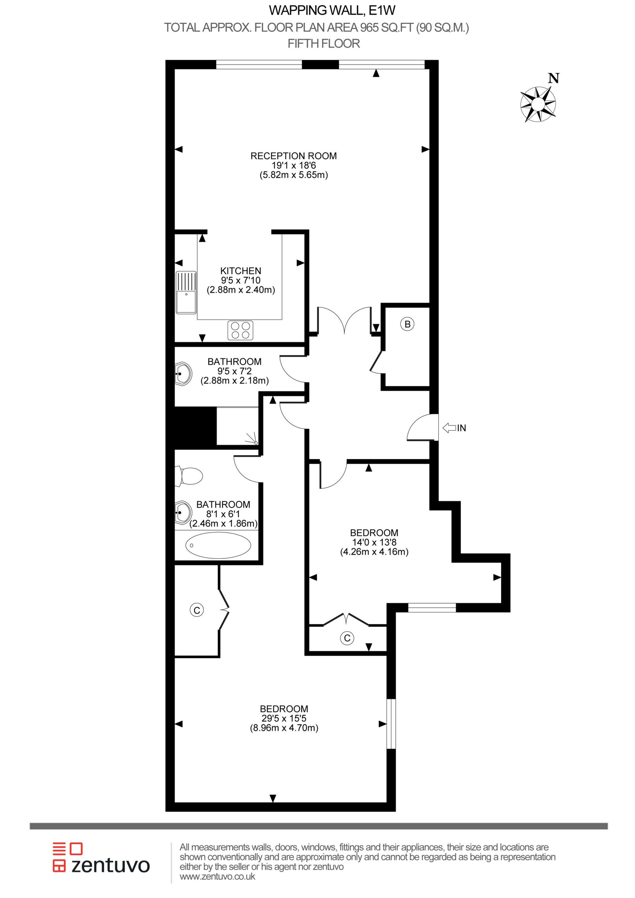 2 Bedrooms Flat to rent in Merchant Court, Wapping Wall, London E1W