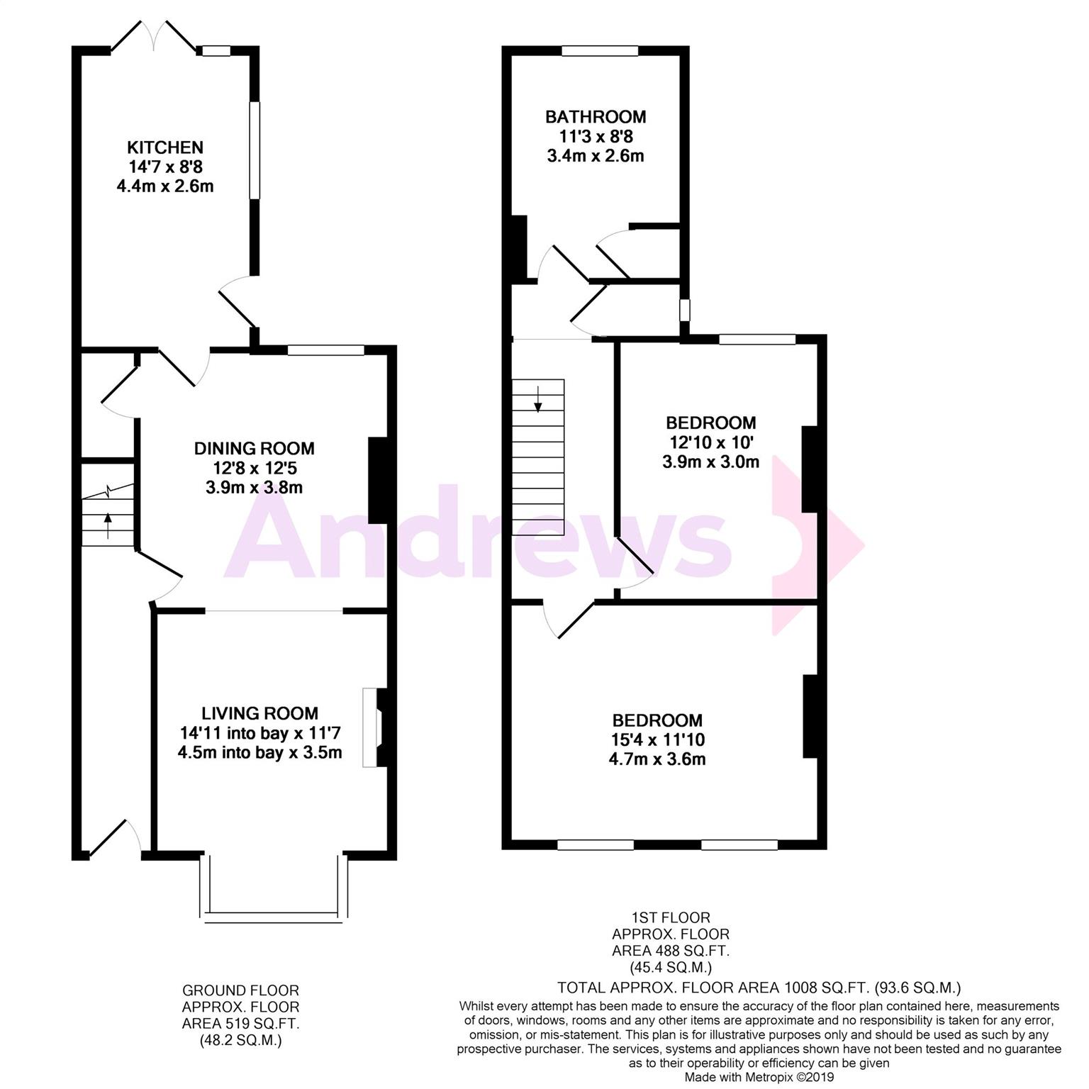 2 Bedrooms Semi-detached house for sale in Cromwell Road, Cheltenham GL52