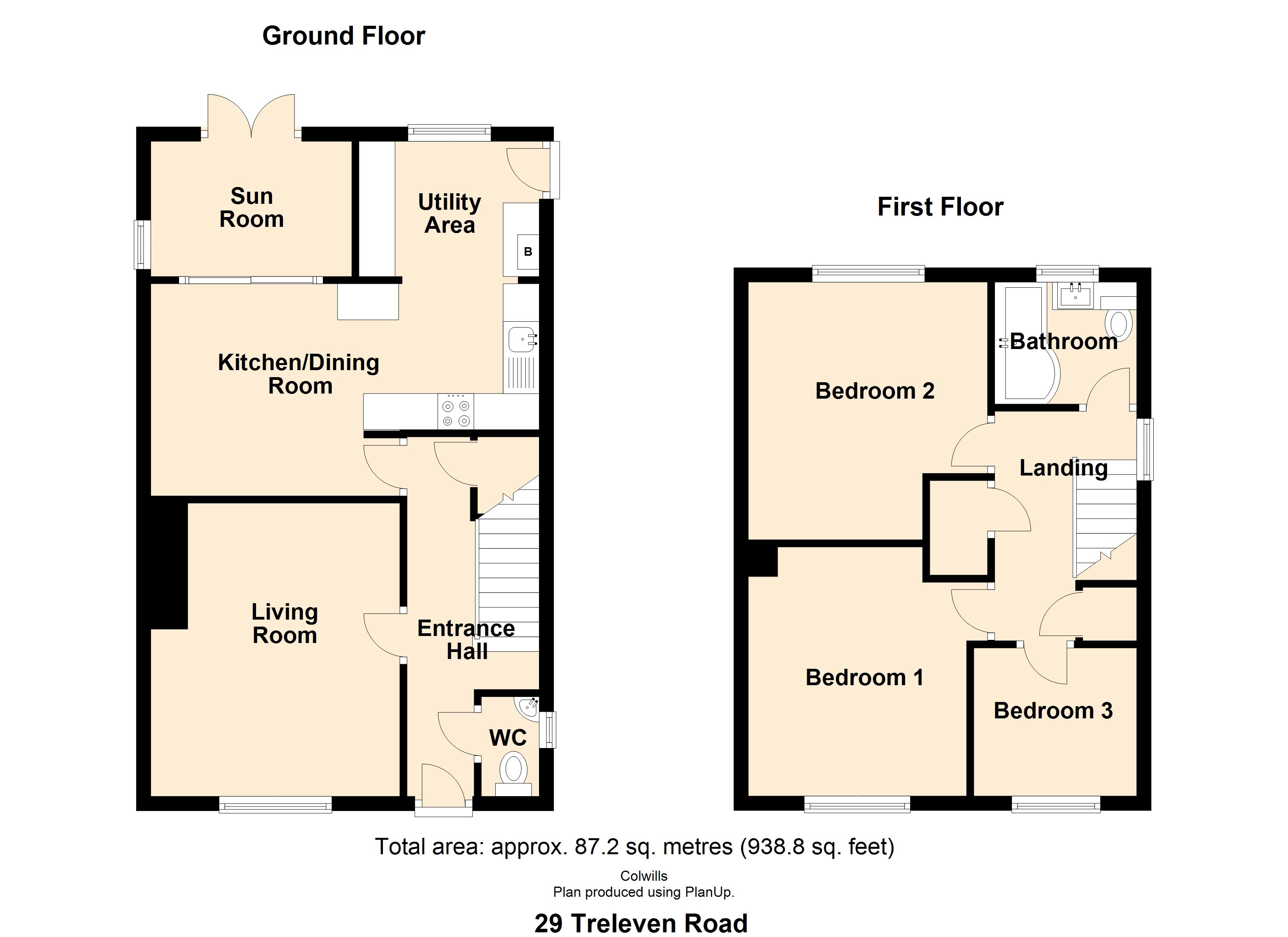 3 bed semidetached house for sale in Treleven Road, Bude EX23 Zoopla