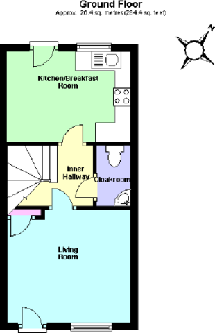 3 Bedrooms Terraced house to rent in Shire Way, Westbury BA13