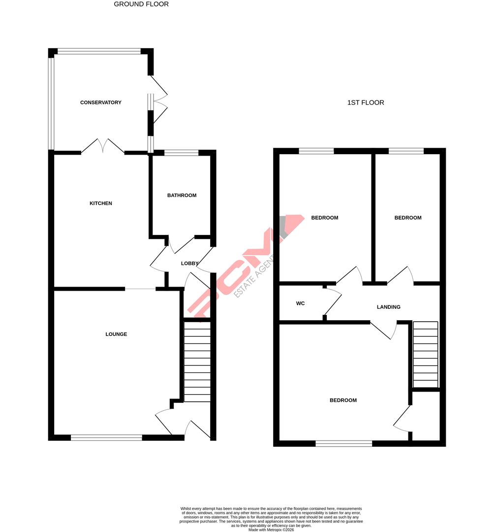2, Valleyside Road, Hastings floorplan