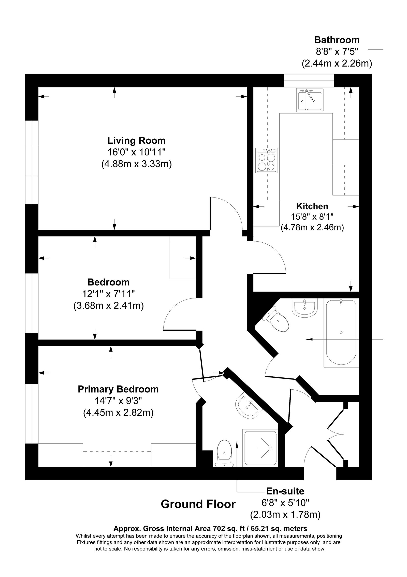 Saxon Court,Apartment 11, Marsland Road, Sale floorplan