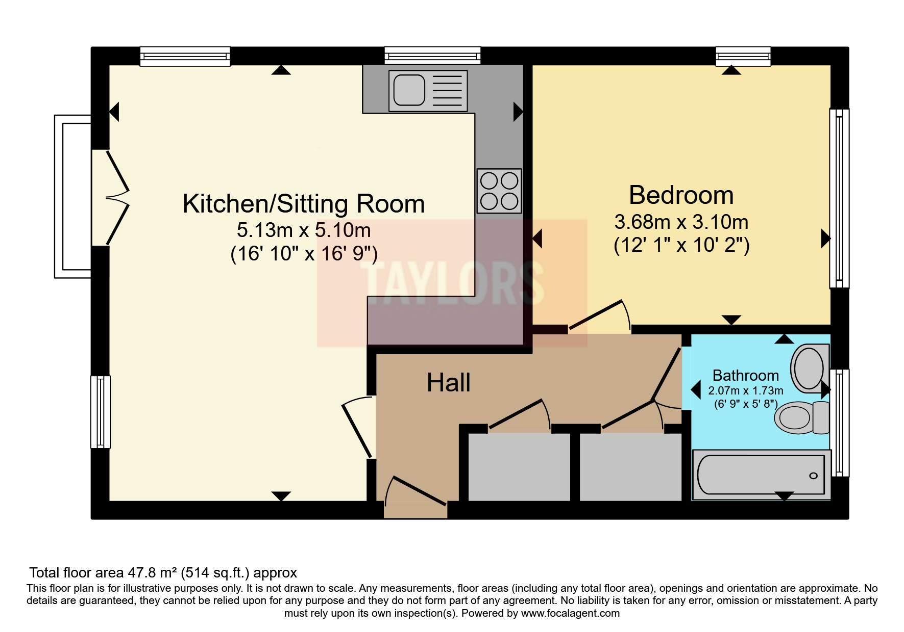 8, Devereux Place, Milton Keynes floorplan