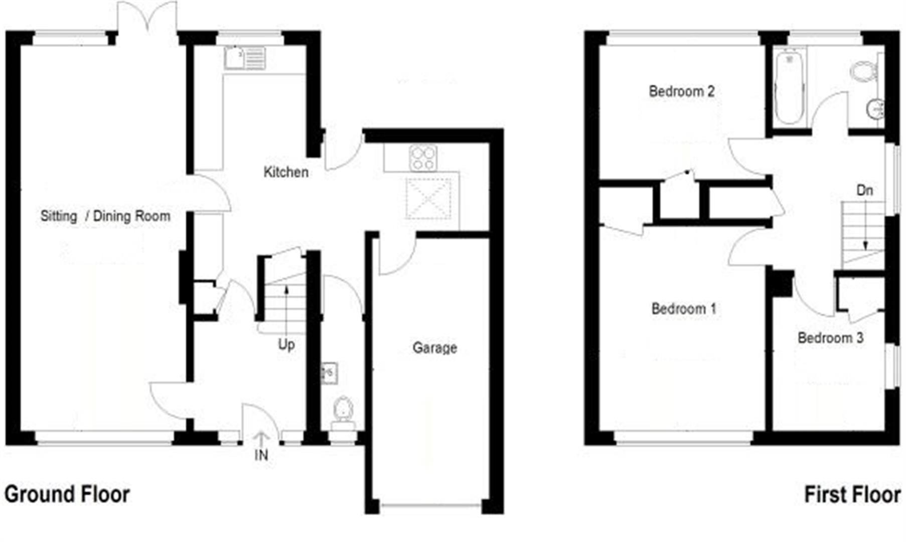 3 Bedrooms Semi-detached house for sale in Stokes Lane, Haddenham, Aylesbury HP17