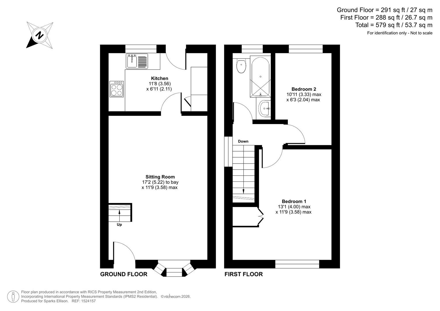 7, Meadbrook Gardens, Chandler's Ford floorplan