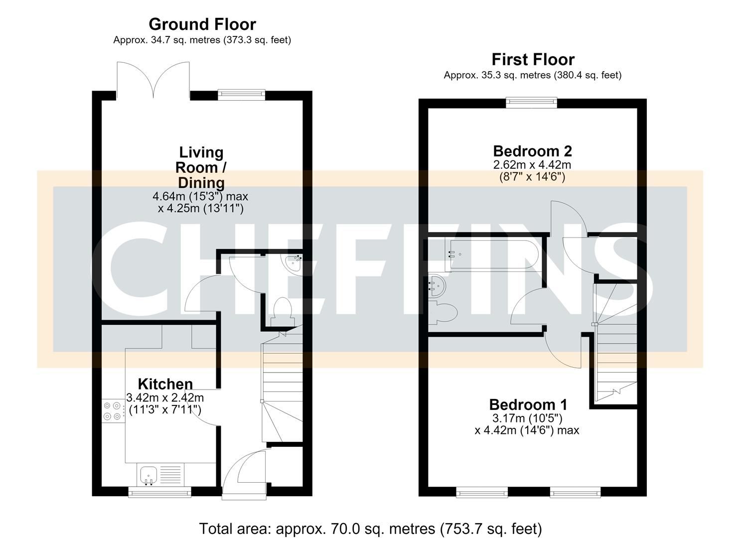 23, Stimpson Street, Ely floorplan