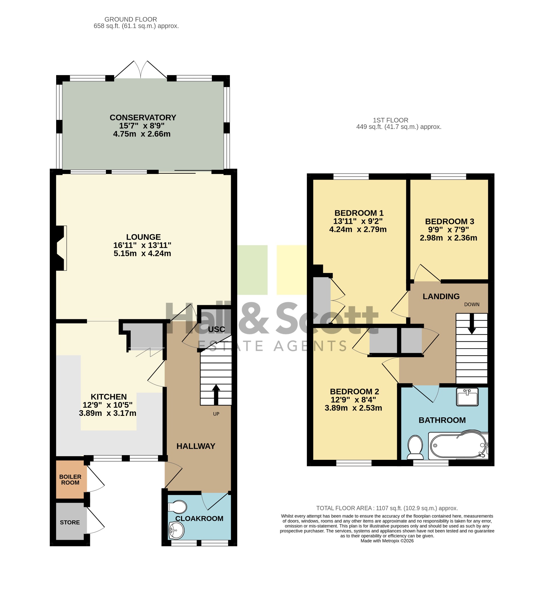 5 Manor Park, Clyst St Mary, Exeter floorplan
