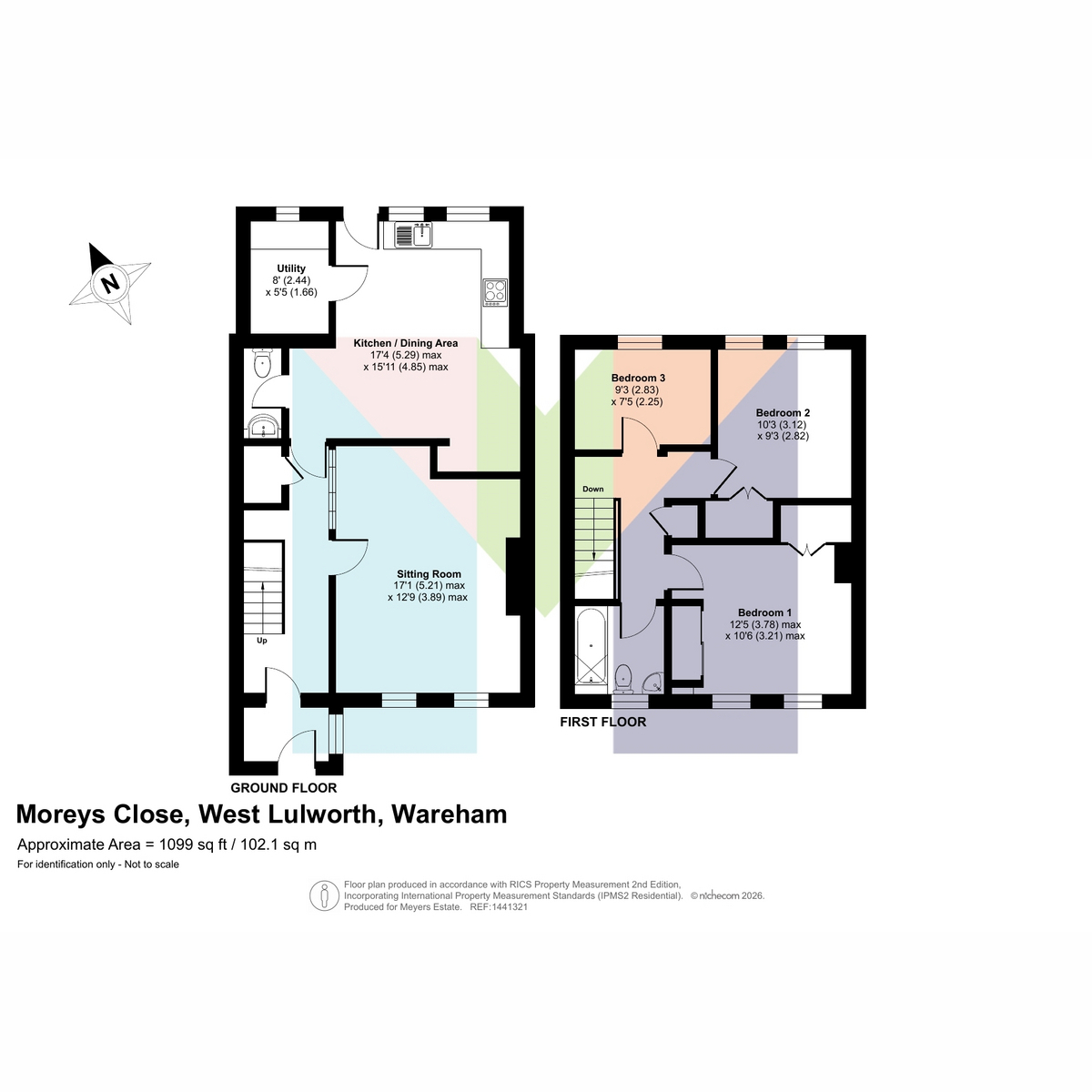 18, Moreys Close, Wareham floorplan