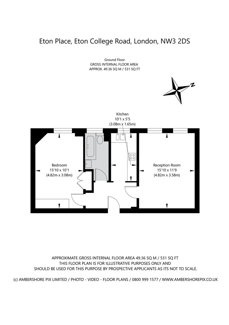 69, Eton Place, London floorplan