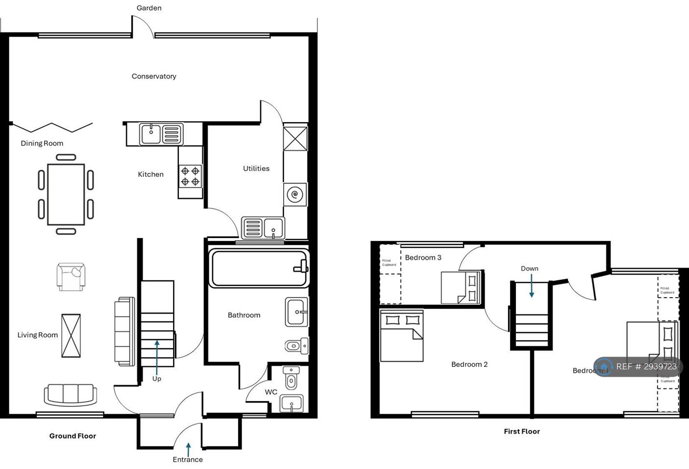 North Avenue, Southall, London floorplan